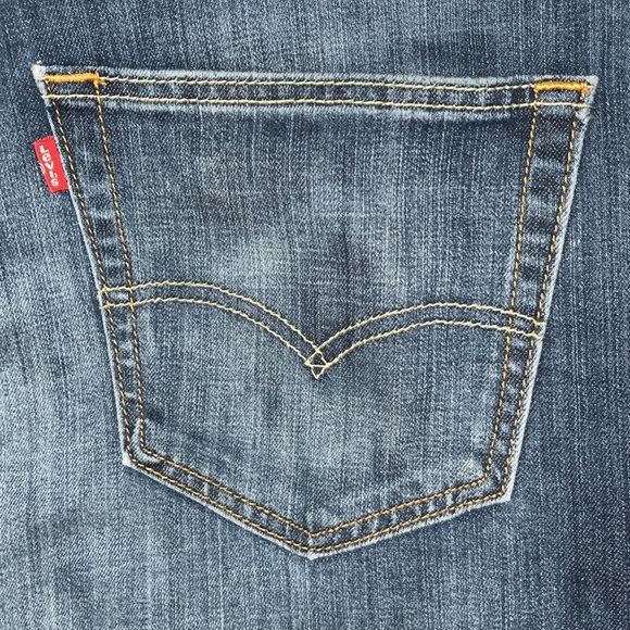 Levi's 527 Blue Bootcut Denim Jeans Classic Style size 38 - Picture 3 of 14